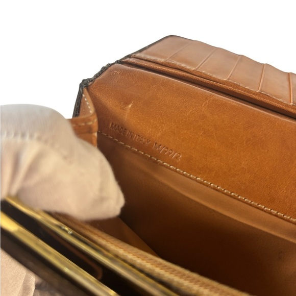 Vintage Céline Macadam Wallet Brown Triomphe Canvas & Leather - Picture 12 of 12